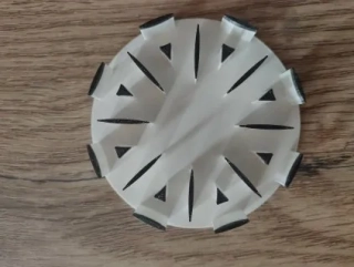 Šablona pro pletení Víka č. 4
