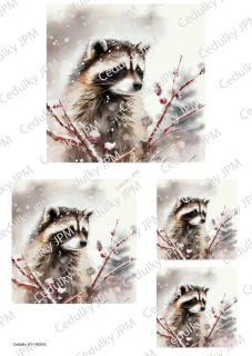 Rýžový a Soft  papír  A4 pro decoupage - R0041