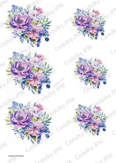 Rýžový a Soft  papír  A4 pro decoupage- R0061