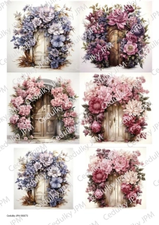 Rýžový a Soft  papír  A4 pro decoupage - R0073
