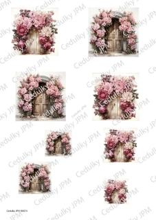 Rýžový a Soft  papír  A4 pro decoupage - R0074