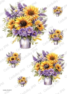 Rýžový a Soft  papír  A4 pro decoupage- R0075