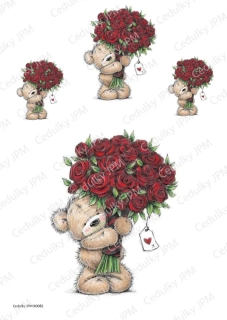 Rýžový a Soft  papír  A4 pro decoupage - R0082