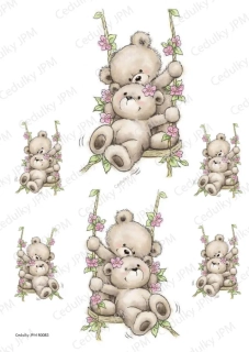 Rýžový a Soft  papír  A4 pro decoupage - R0083