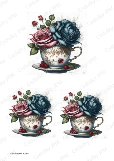 Rýžový a Soft  papír  A4 pro decoupage - R0088