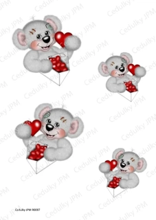 Rýžový a Soft  papír  A4 pro decoupage- R0097